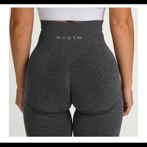 NVGTN- Black Speckled Seamless Leggings